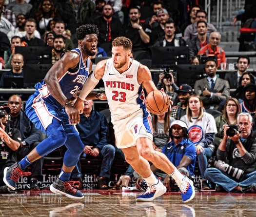 Video kết quả NBA 2018/19 ngày 24/10: Philadelphia 76ers - Detroit Pistons