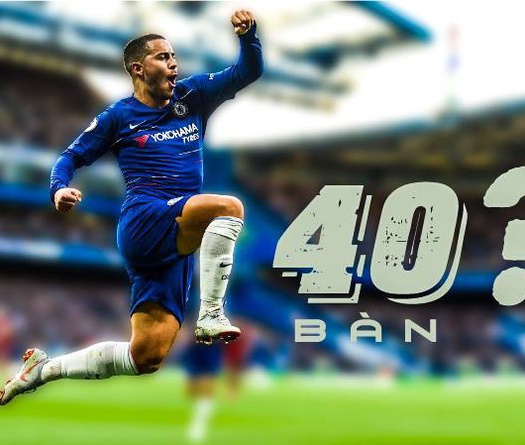 Vì sao Eden Hazard có thể là vua phá lưới Ngoại hạng Anh với cột mốc ghi bàn khủng?