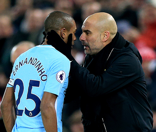 Tầm quan trọng to lớn của Fernandinho và… mối lo ngại của Guardiola