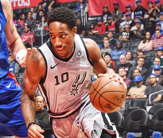 34 điểm của DeMar DeRozan không thể giúp Spurs vượt qua L.A. Clippers