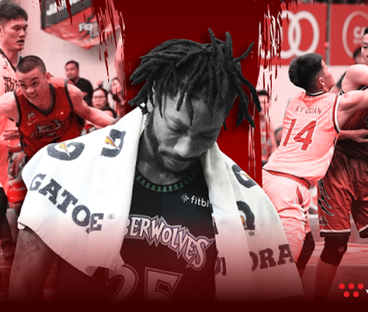 Giọt nước mắt Derrick Rose tạo nên niềm cảm hứng bất tận cho cầu thủ và NHM Việt Nam