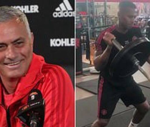 Đăng clip khoe tập gym, Valencia nhận ngay thông điệp đắng ngắt từ ông thầy Jose Mourinho