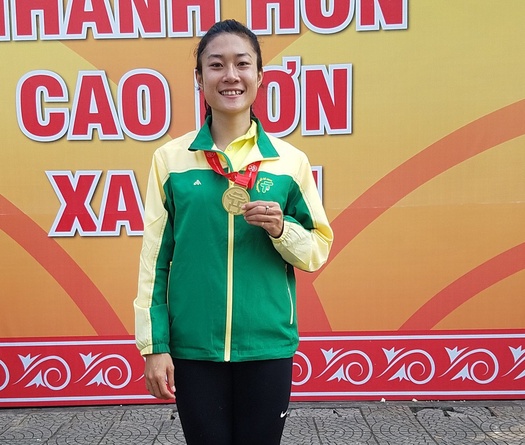 Tú Chinh, Quách Thị Lan, Ngần Ngọc Nghĩa hoàn tất "hat-trick" HCV