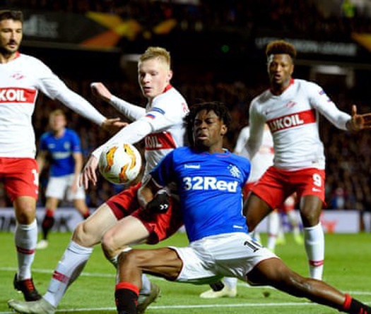 Nhận định tỷ lệ cược kèo bóng đá tài xỉu trận Spartak Moscow vs Rangers