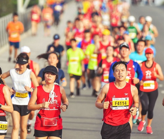 Thời tiết ngày chạy marathon quốc tế Tp.HCM Techcombank có mưa?