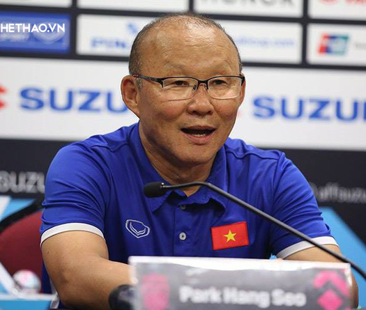 HLV Park Hang Seo thất vọng về kết quả trận chung kết lượt đi AFF Cup 2018 với Malaysia