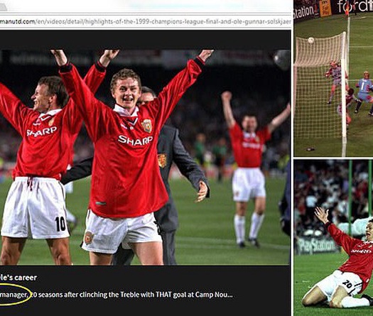 Trang chủ Man Utd tiết lộ người hùng năm 1999 sẽ trở thành HLV tạm quyền thay Mourinho