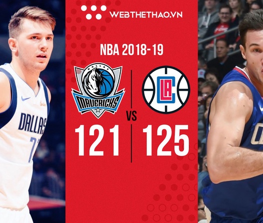 Chơi trận hay nhất mùa, nhưng Luka Doncic vẫn không cứu nổi Dallas Mavericks trước cái dớp sân khách tệ hại