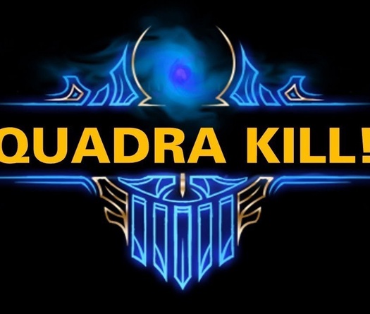 Liên Minh Huyền Thoại: Thưởng thức những pha Quadra Kill của các game thủ Thách Đấu