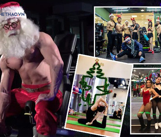Dân mê Cardio & Fitness ráo riết tập luyện giữ dáng mùa Giáng sinh