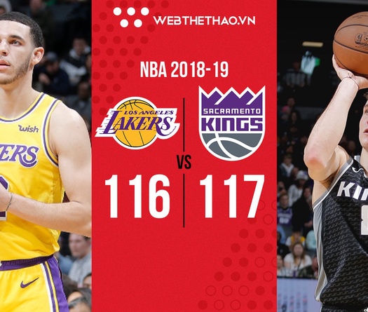 Dù dàn trẻ chơi tuyệt hay, nhưng Lakers vẫn phải nhận cái kết cực đắng vì cú buzzer-beater của Bogdan Bogdanovic