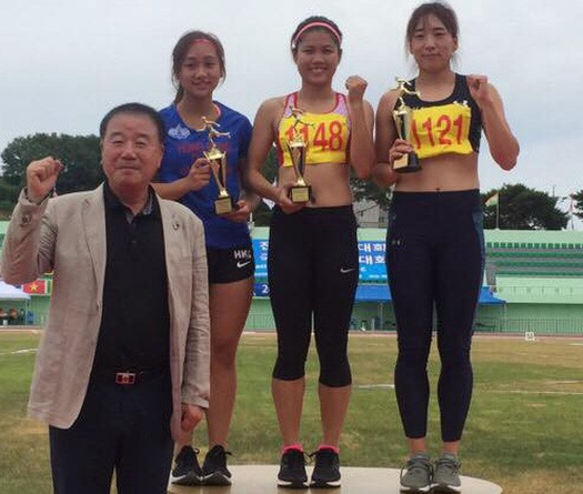 Điền kinh Hàn Quốc mở rộng: Lê Thị Mộng Tuyền giành HCV 100m nữ