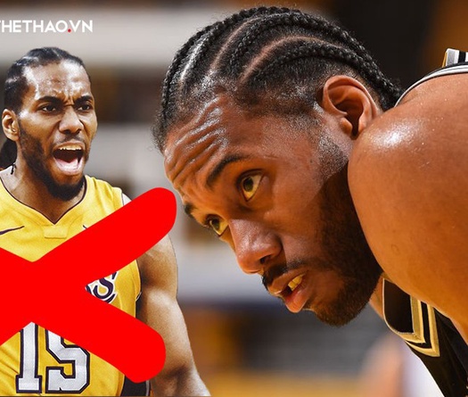San Antonio Spurs "cấm cửa" Kawhi Leonard đến Los Angeles Lakers