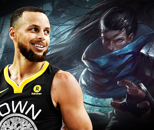 Stephen Curry gây sốc khi lấn sân sang Liên Minh Huyền Thoại