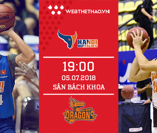 Hanoi Buffaloes - Danang Dragons: Kẻ an nhàn đấu người mỏi mệt