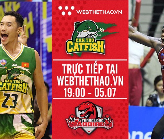 Trực tiếp bóng rổ VBA: Cantho Catfish vs Thang Long Warriors