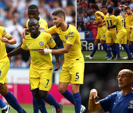 5 điểm nhấn đáng chú ý từ màn ra mắt của HLV Sarri ở trận Huddersfield - Chelsea