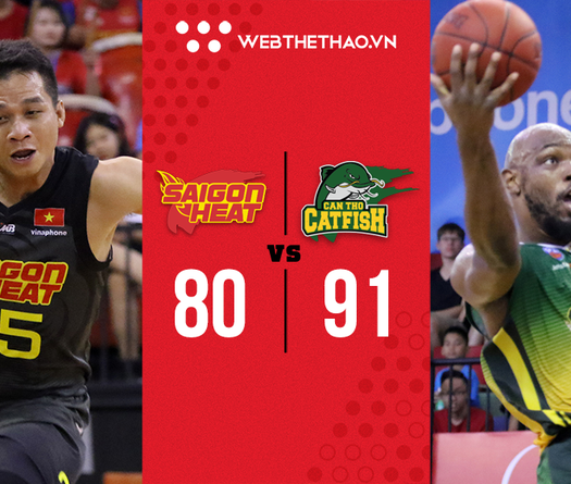 Hủy diệt Saigon Heat ngay từ hiệp 1, Cantho Catfish gửi chiến thư với phong độ tiền playoffs đầy bá đạo