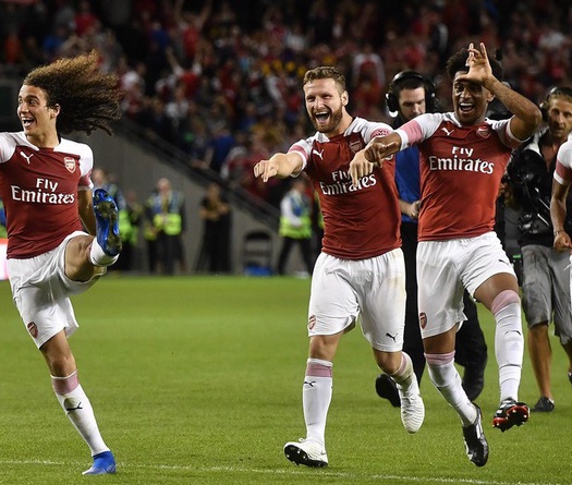 Arsenal phấn khích với 3 ngôi sao gây ấn tượng nhất trước Chelsea ở ICC Cup