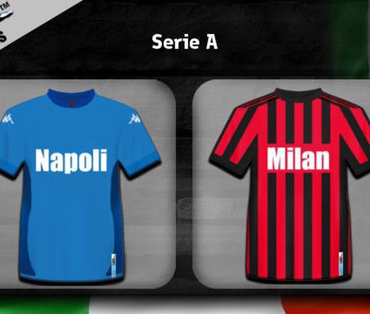 Nhận định tỷ lệ cược kèo bóng đá tài xỉu trận: Napoli - AC Milan