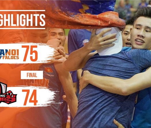 Video kết quả VBA 2018: Hanoi Buffaloes - Thang Long Warriors