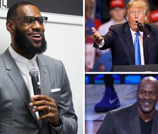 Sự ưu ái của Tổng thống Mỹ không thay đổi quan điểm chính nghĩa của Michael Jordan