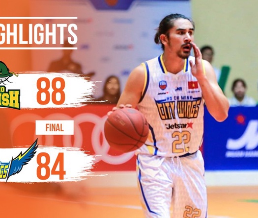 Video kết quả VBA 2018: Cantho Catfish - Hochiminh City Wings