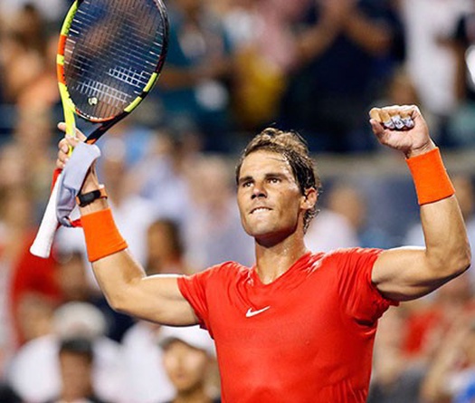 Vòng 2 Rogers Cup: Rafael Nadal cho đối thủ "ăn hành" đến ức chế ném cả vợt