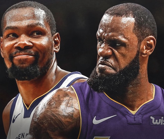 Choáng ngợp trước tỷ lệ đối đầu giữa LeBron James và Kevin Durant: Ai "bán hành" cho ai?