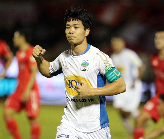 Công Phượng lọt top 3 chân sút ghi nhiều bàn nhất lịch sử HAGL tại V.League
