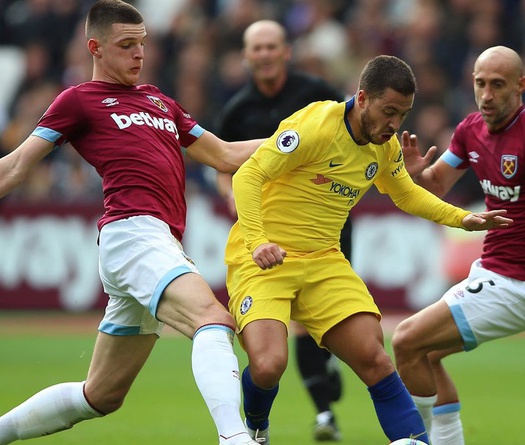 Video kết quả Ngoại hạng Anh 2018/19: West Ham - Chelsea