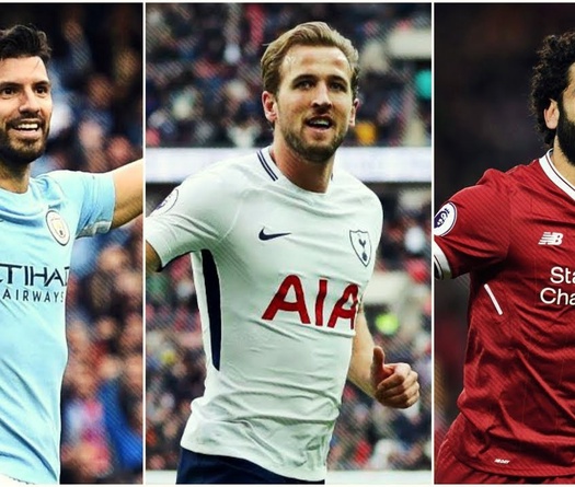 Tỷ lệ cược Vua phá lưới Ngoại hạng Anh 2018/19: Aguero xếp trên Kane và Salah