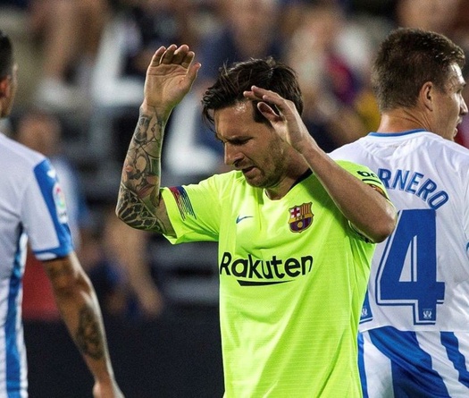 68 giây ác mộng và Top 5 thống kê khó tin khi Barca thua sốc Leganes