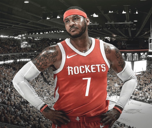 Quyết thoát kiếp "làm tạ", Carmelo Anthony nỗ lực giảm cân và tập ném để giành cúp với Houston Rockets