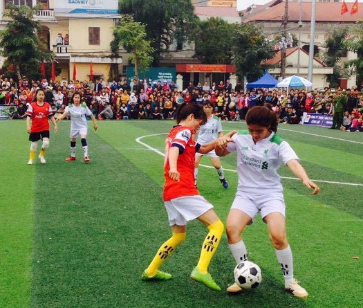 Hạ màn giải bóng đá nữ huyện Quốc Oai: Ngày hội của chị em
