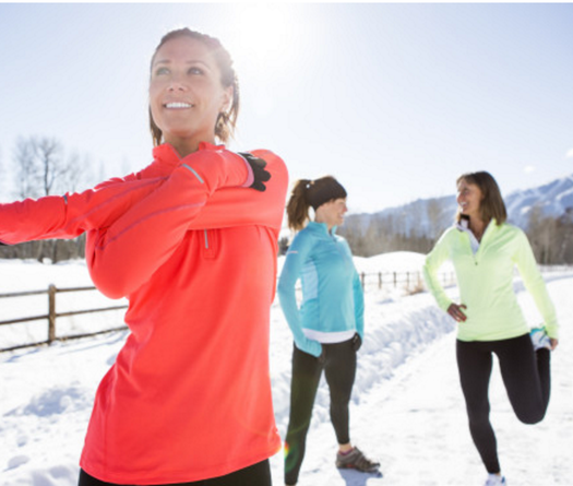 Bí quyết tập luyện an toàn mùa lạnh