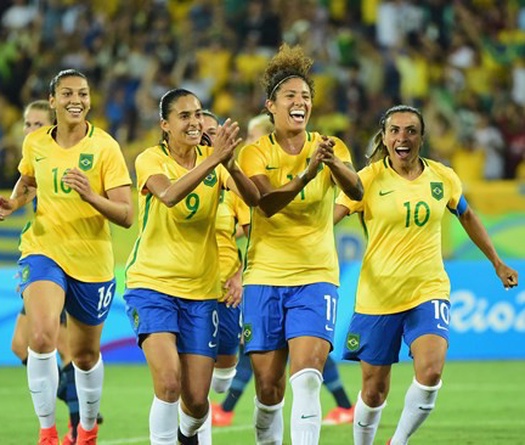 Bóng đá nữ Olympic 2016: Brazil sớm giành vé vào tứ kết