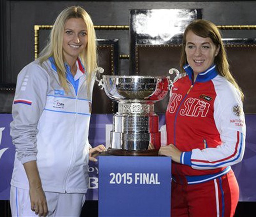 Chung kết Fed Cup 2015: ĐT Séc vươn lên dẫn trước