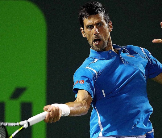 Vượt qua Berdych, Djokovic giành vé vào bán kết Miami Open