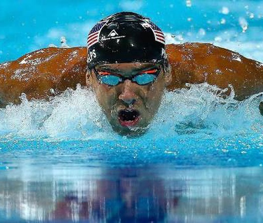 Thể hình đáng kinh ngạc của Michael Phelps