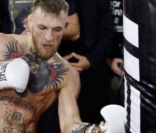 Video: Tiết lộ cảnh đối luyện của McGregor trước trận đấu tỷ đô
