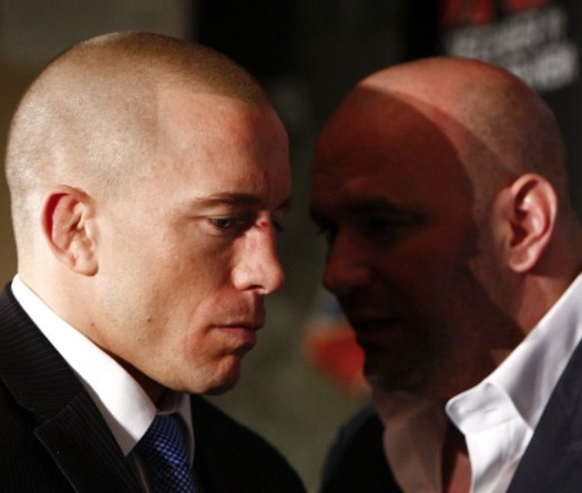 Dana White: Georges St-Pierre sẽ tranh đai Welterweight