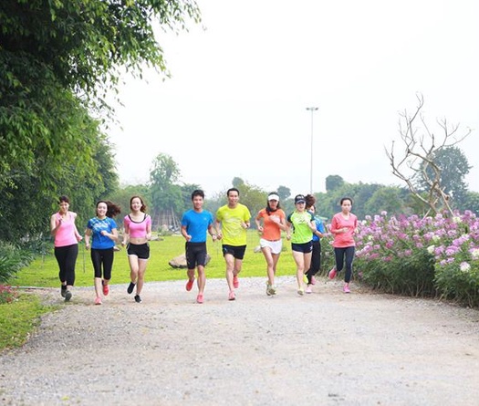 Ecopark Marathon: Chạy giữa miền xanh ngày Giỗ Tổ Hùng Vương