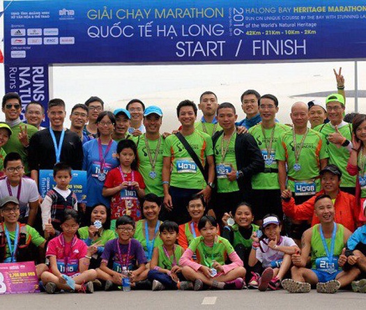 Halong Bay Heritage Marathon: Chạy 42km trên di sản thế giới