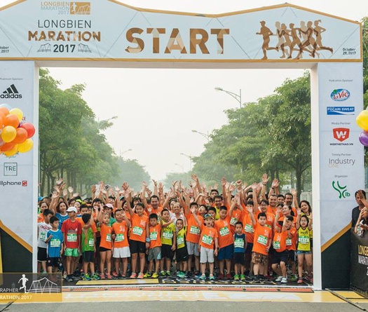 Những hình ảnh ấn tượng tại Longbien Marathon 2017