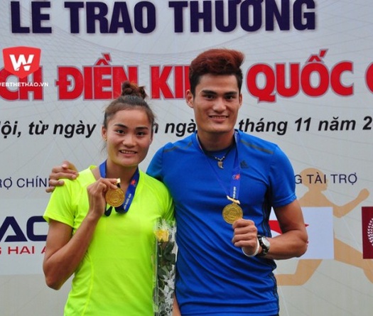 Nội dung hấp dẫn hỗn hợp nam nữ chưa có ở giải điền kinh VĐQG 2017