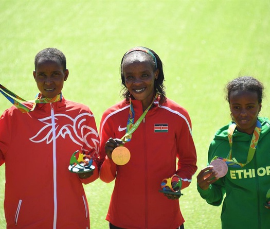 Olympic 2016: Kenya lần đầu tiên có HCV chạy marathon nữ