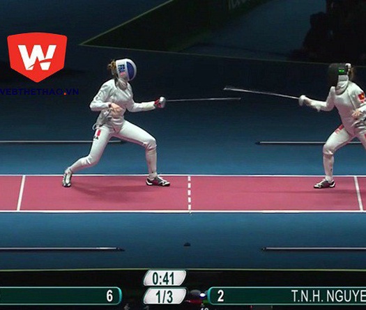Olympic 2016: Kiếm thủ Như Hoa ra quân không thành công