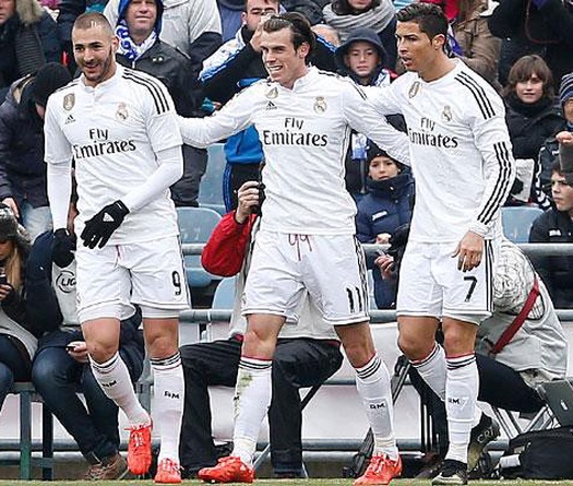 Real Madrid đang bay cao không nhờ "động cơ" BBC