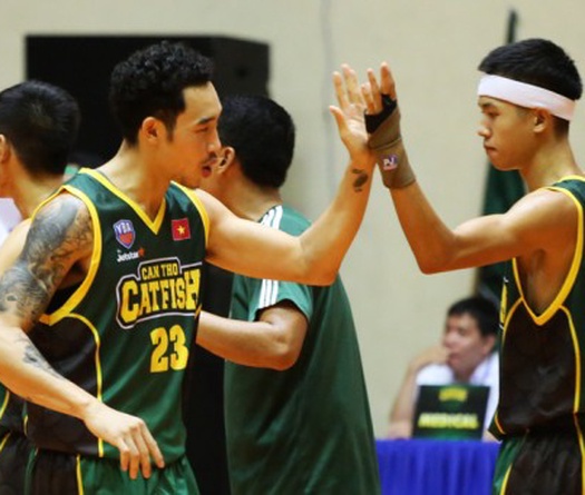Video kết quả: Sang Đinh giúp Cantho Catfish vượt qua Danang Dragons